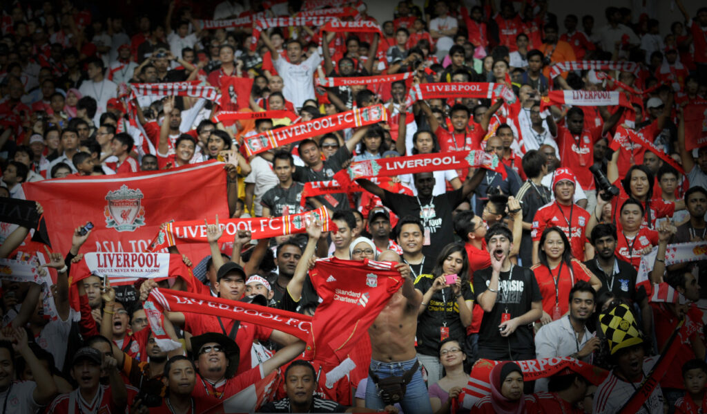 Fans vom FC Liverpool. Archivbild: ahmad.faizal / Shutterstock.com